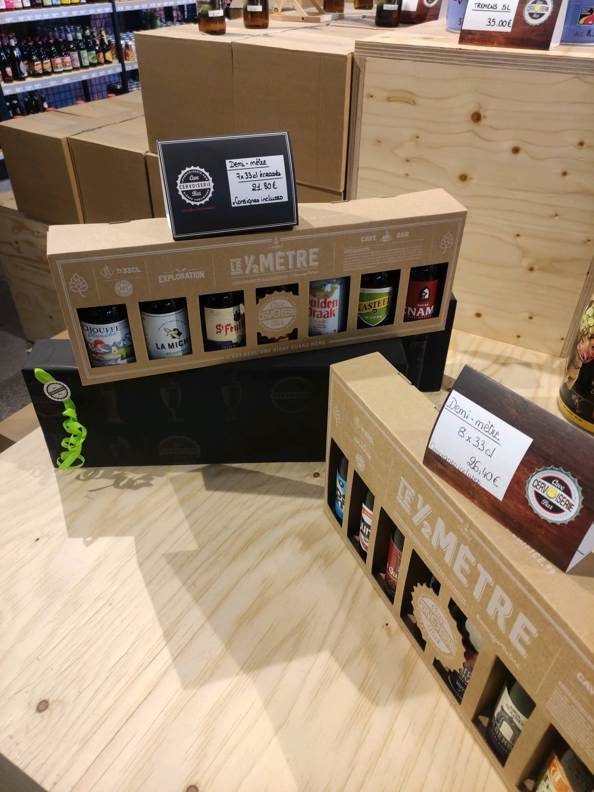 Coffret Cadeau de bière locale à acheter à la garde