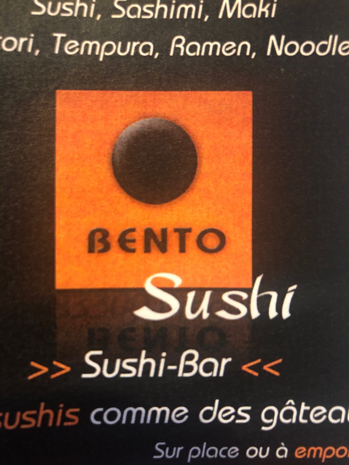 Se faire livrer des sushis au bureau le midi à Draguignan