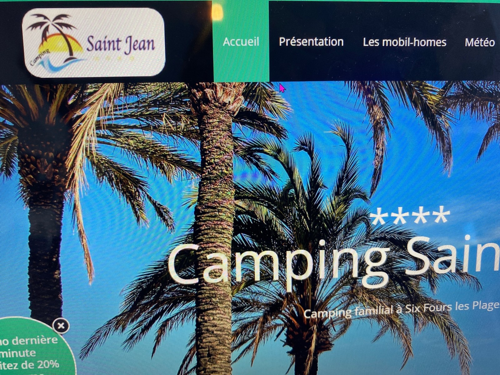 Camping pour un séjour pendant les vacances de printemps à six fours les plages