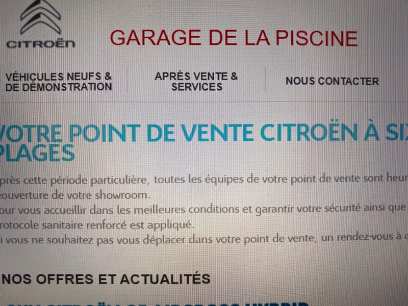 Effectuer la révision de ma Citroën C4 Dans un garage à six fours les plages