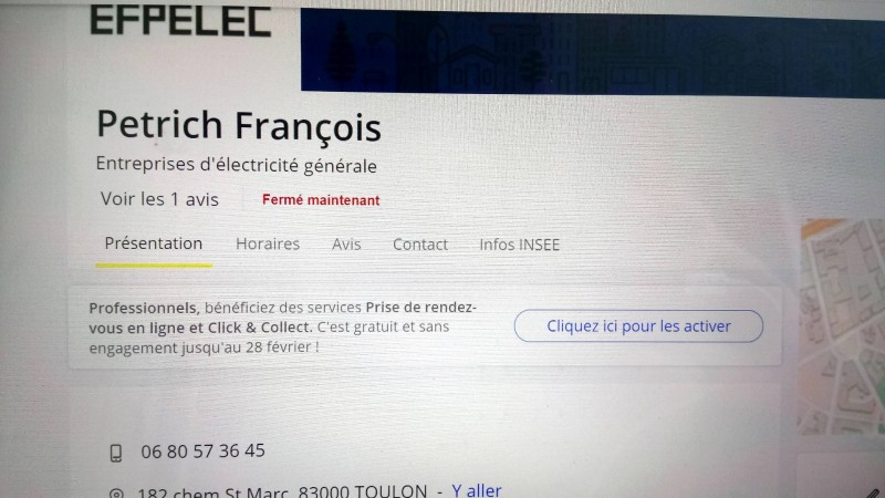 Contacter un électricien pour l'installation de câblage électrique à Toulon