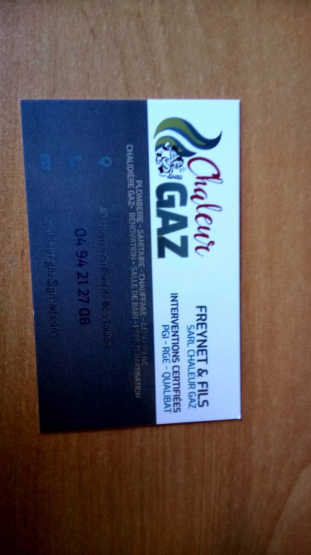 Dépannage d'une chaudière à gaz ancienne avec remplacement d'une pièce à Toulon