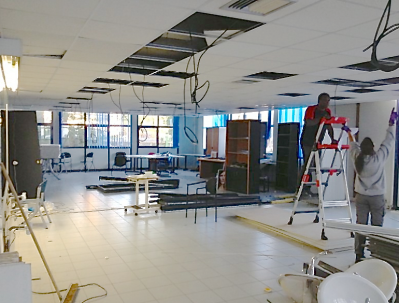 Rénovation de l'installation électrique de bureaux à Marseille Bouches du Rhones 