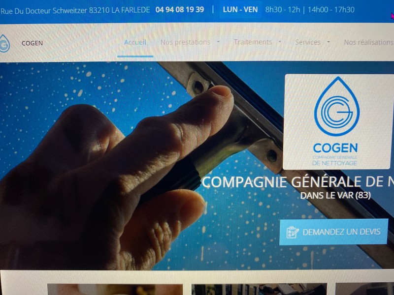 Nettoyage de mes locaux professionnels avant un déménagement à la Farlède