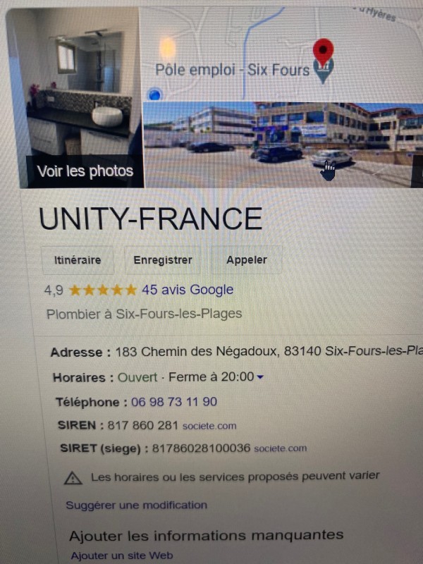 Détection et réparation d’une fuite d’eau dans un mur à six fours les plages