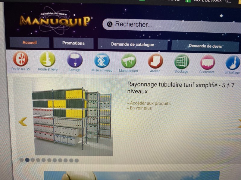 Besoin de rayonnages pour le réaménagement de mon magasin à six fours les plages