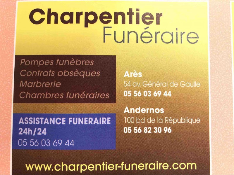 Où trouver un charpentier funéraire pour obsèques à Lège-Cap-Ferret 