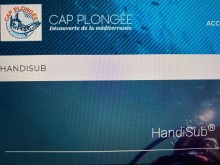 Club de plongée qui a qui accueille des handicapés pour des sorties en mer à six fours les plages